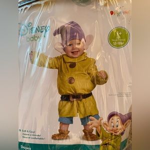 Snow White: Dopey Costume. Size 12/18 months